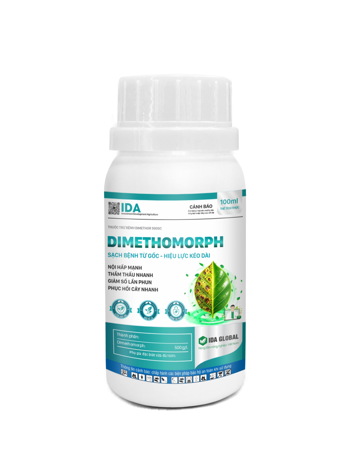 DIMETHOMORPH 500SC – Sạch bệnh từ gốc – Hiệu lực kéo dài – IDA Global ...